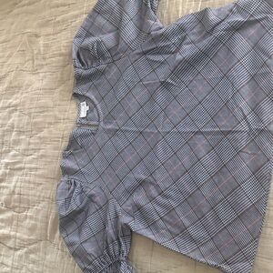 Cartolina XL Plaid Blouse